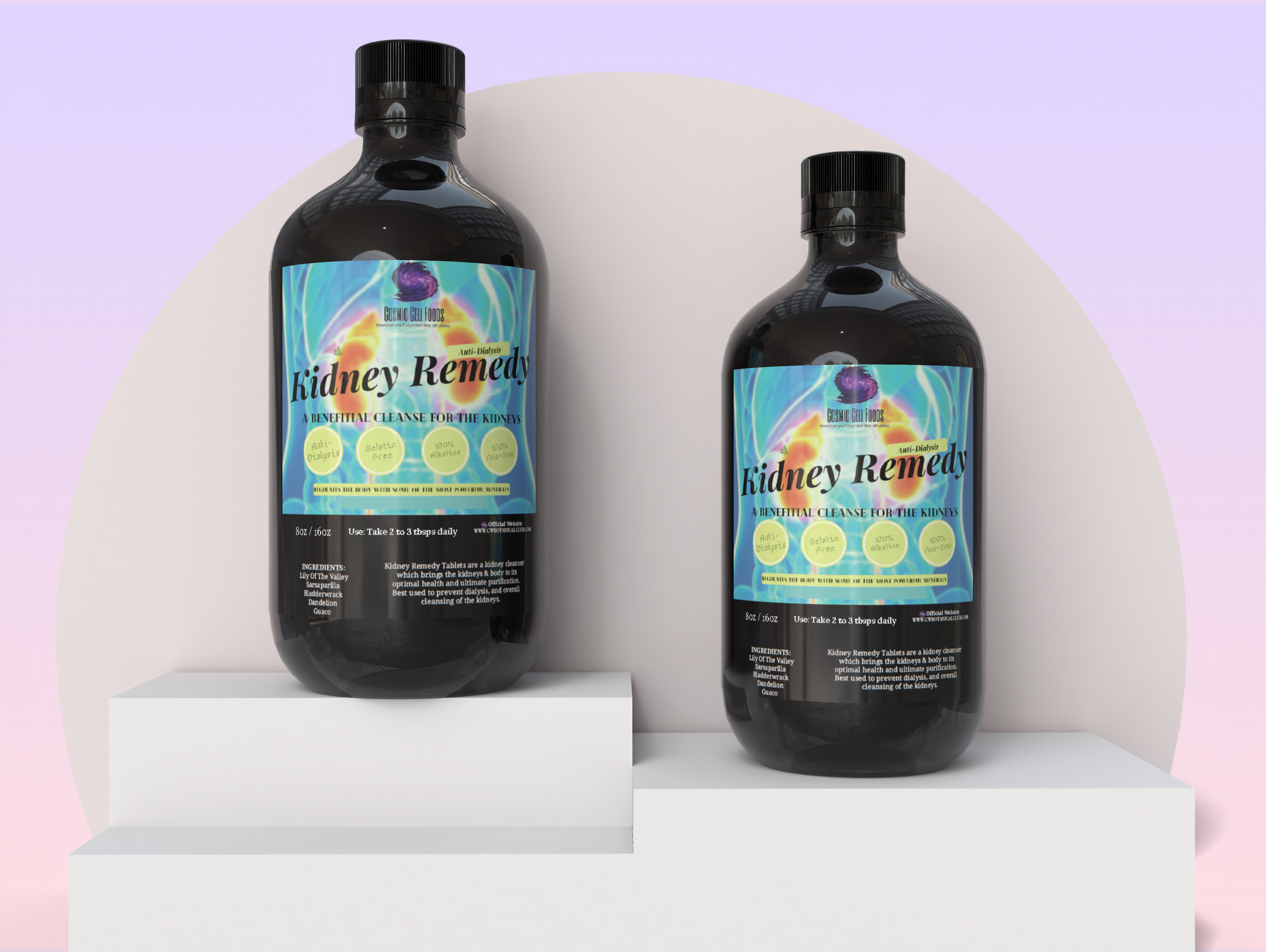 Stage 4 Kidney Remedy Bundle - Kidney Cleanse, Best For Stage 4 CKD