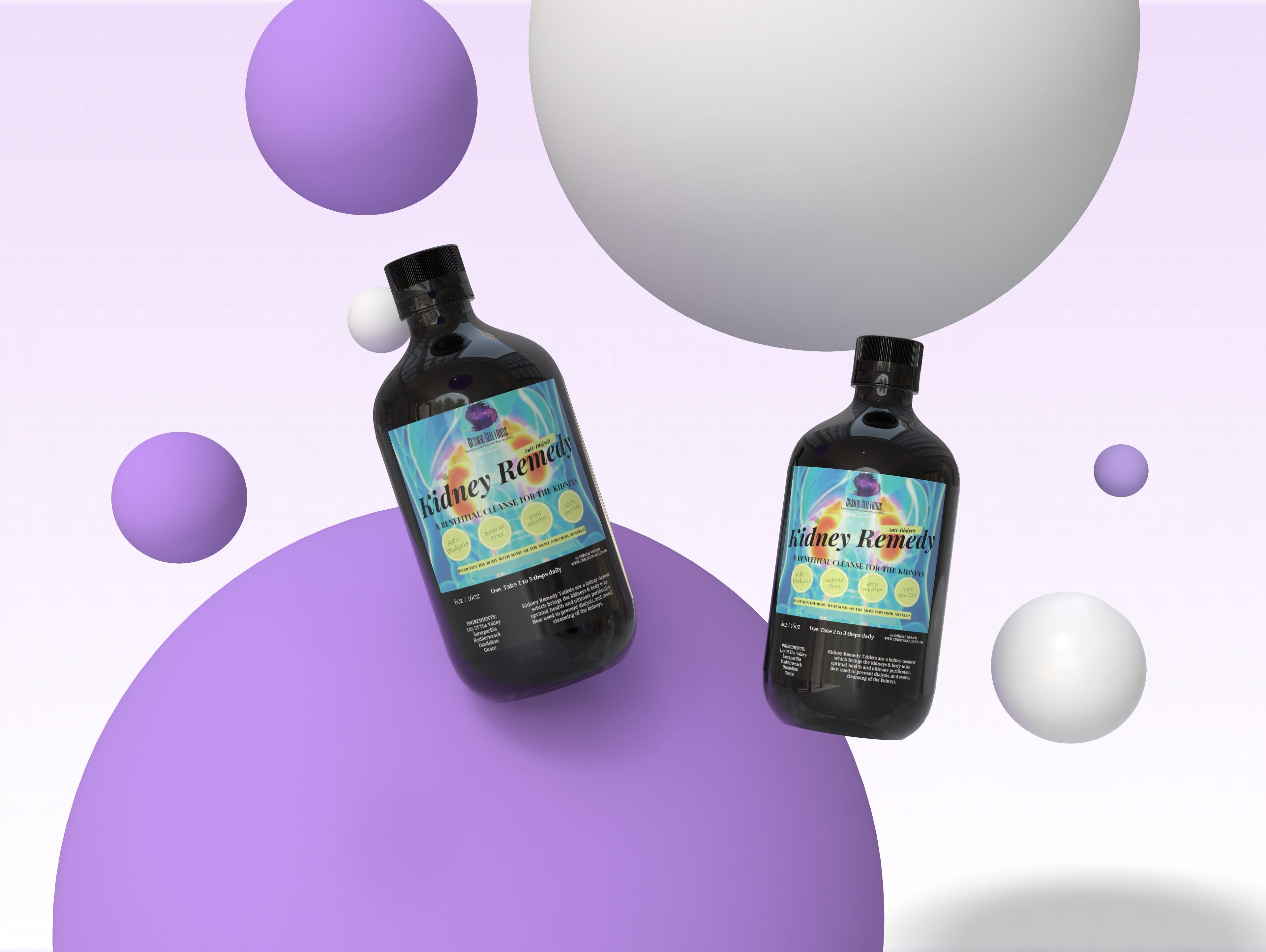 Stage 2 Kidney Remedy Bundle - Kidney Cleanse, Best For Stage 2 CKD
