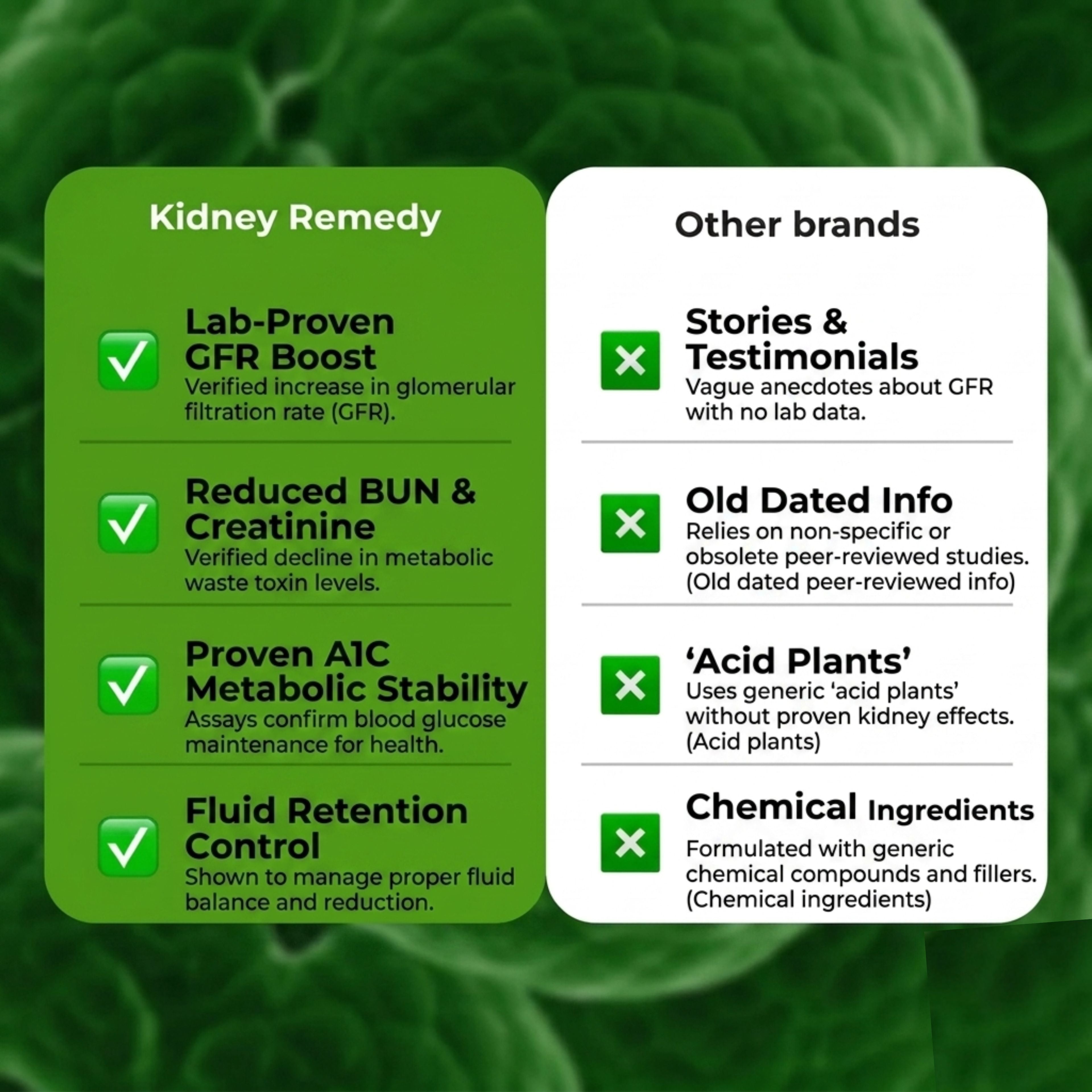 Kidney Remedy Herbal Therapy - Kidney Cleanse, Best For Dialysis