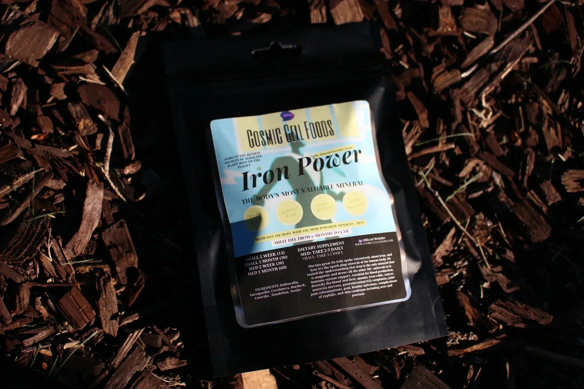 [HOLIDAY DEALS 90% OFF] IRON POWER BUNDLE - FAST ACTING ENERGY & BLOOD PURIFICATION - The Cosmic Chef