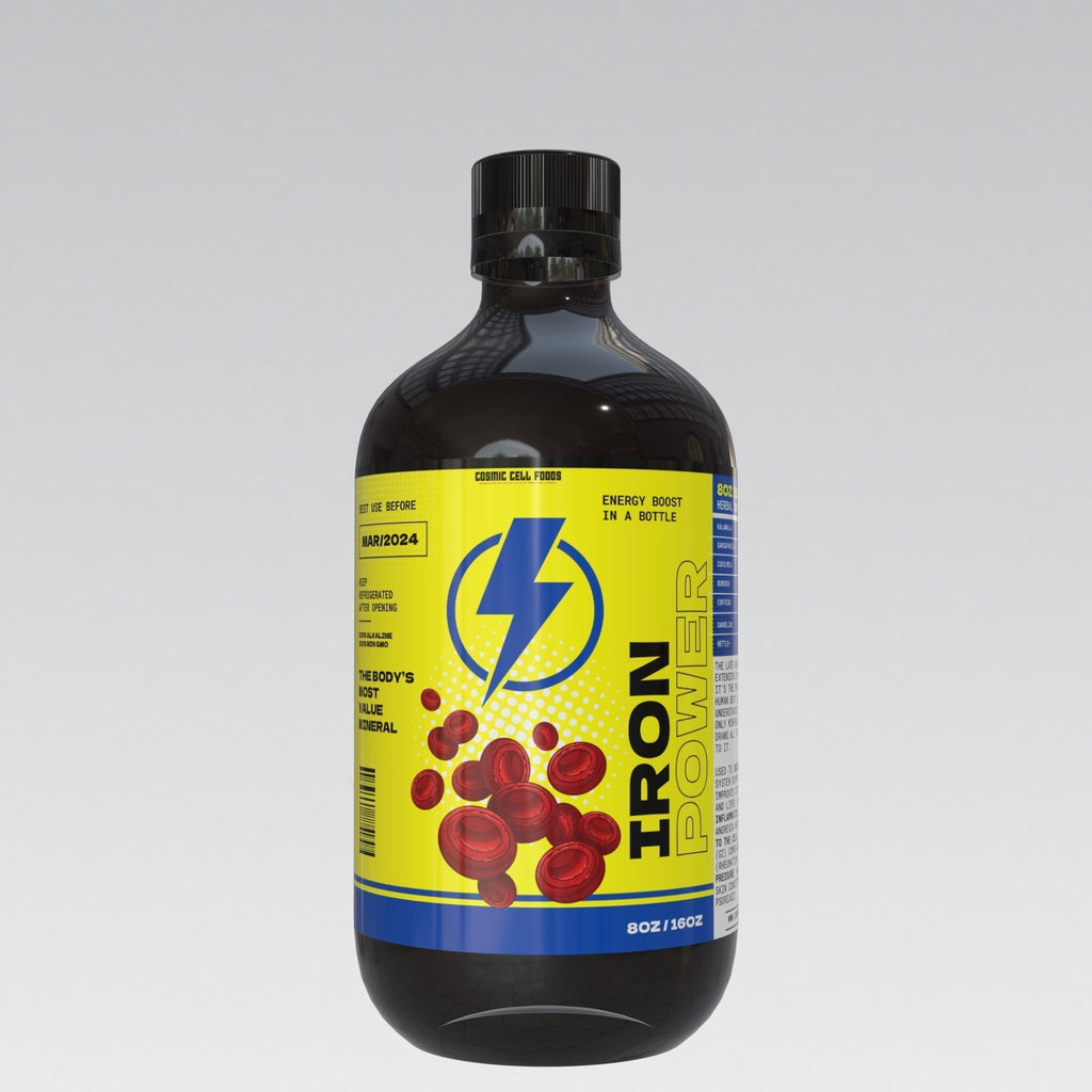 IRON POWER BUNDLE - FAST ACTING ENERGY & BLOOD PURIFICATION - The Cosmic Chef