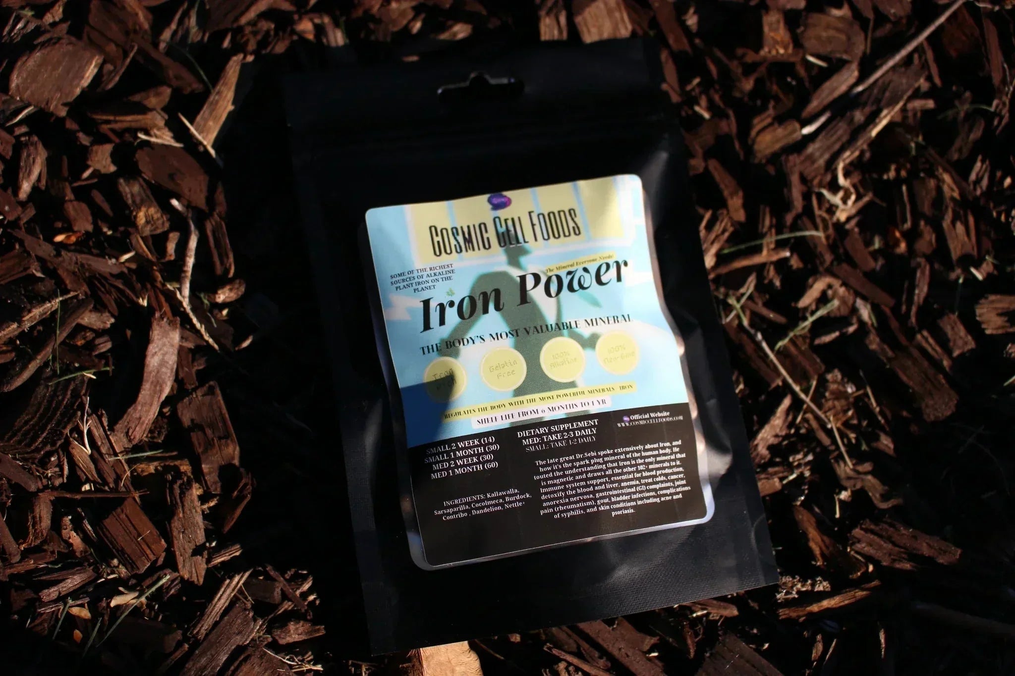 IRON POWER BUNDLE - FAST ACTING ENERGY & BLOOD PURIFICATION - The Cosmic Chef