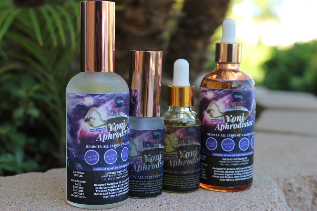 Yoni Aphrodisiac - Reduces All Types Of Vaginal Odors - The Cosmic Chef